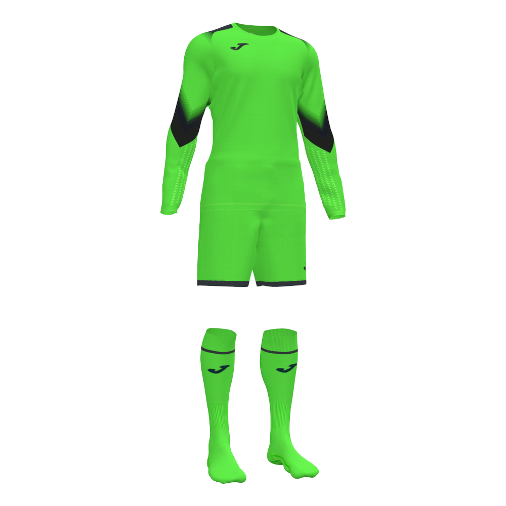 green goalkeeper kit